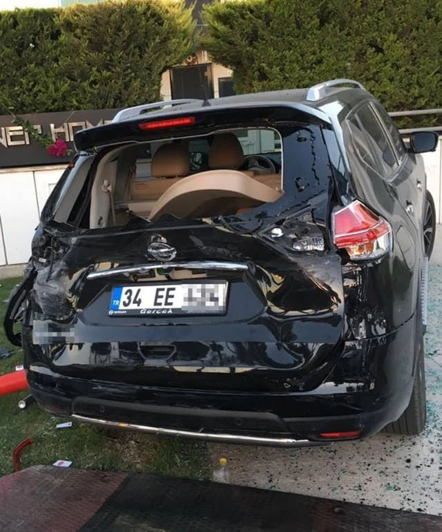 Ece Erken büyük kaza atlattı