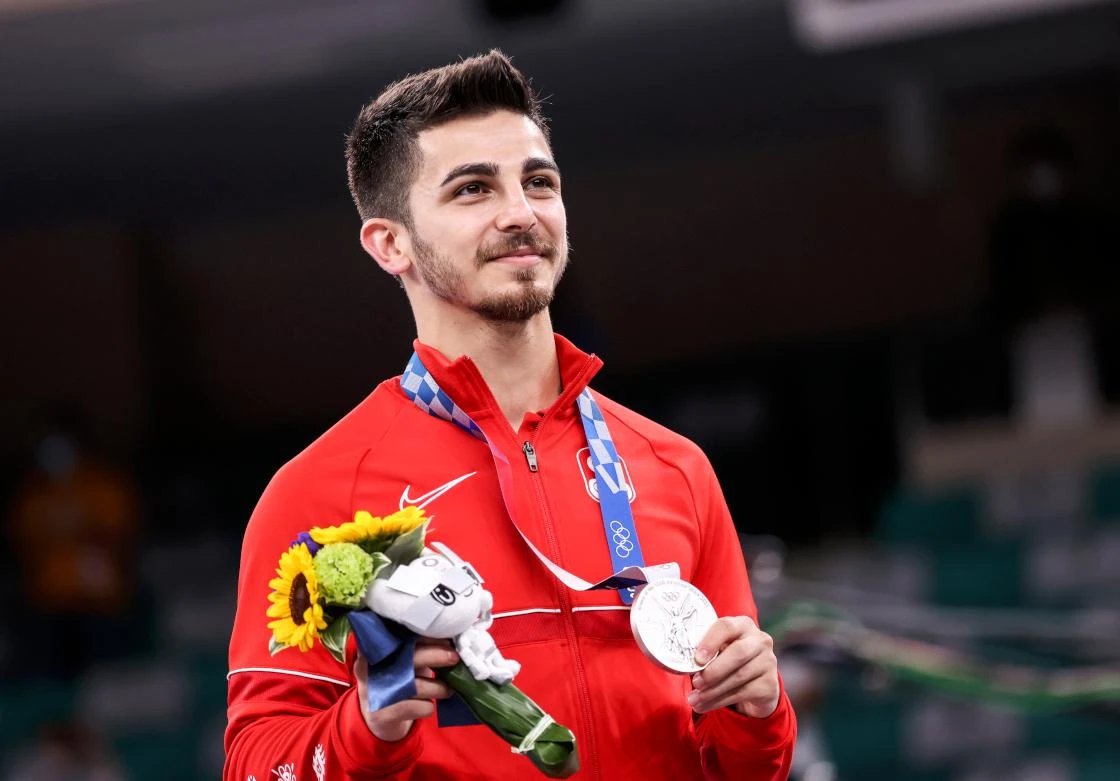 Son dakika: Tokyo Olimpiyatları'nda Eray Şamdan gümüş madalya kazandı
