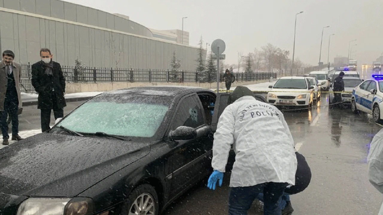 Kayseri’de adliye önünde pusu! 1 yaralı