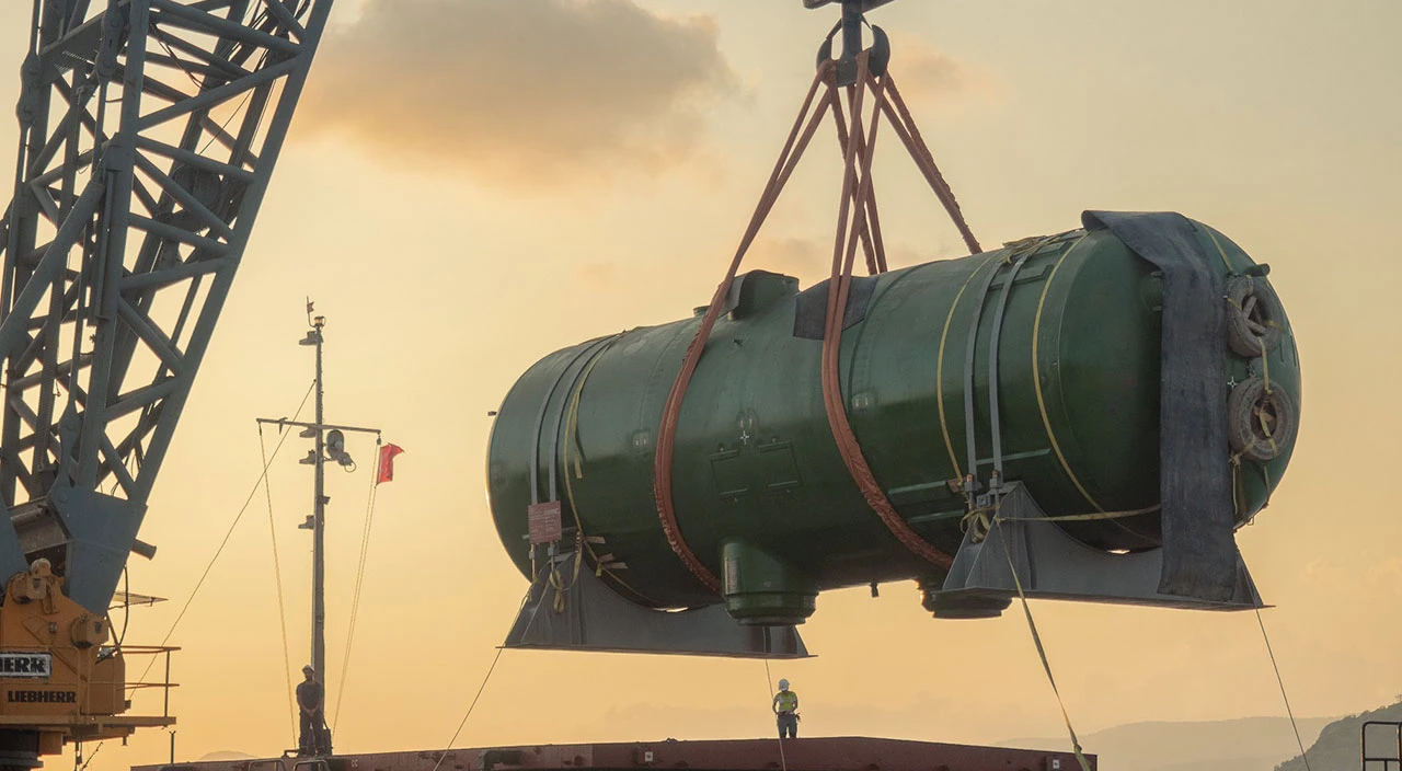 Buhar jeneratörleri Akkuyu NGS sahasına ulaştırıldı: İkinci güç ünitesinde kullanılacak