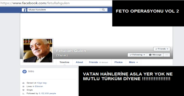 FETÖ’ye sanal darbe