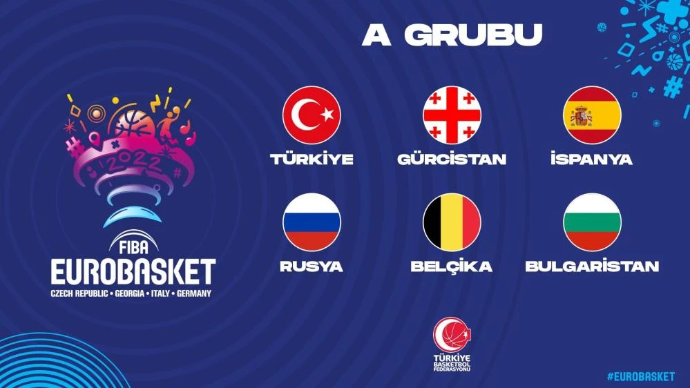 12 Dev Adam'ın 2022 Avrupa Şampiyonası maç takvimi belli oldu