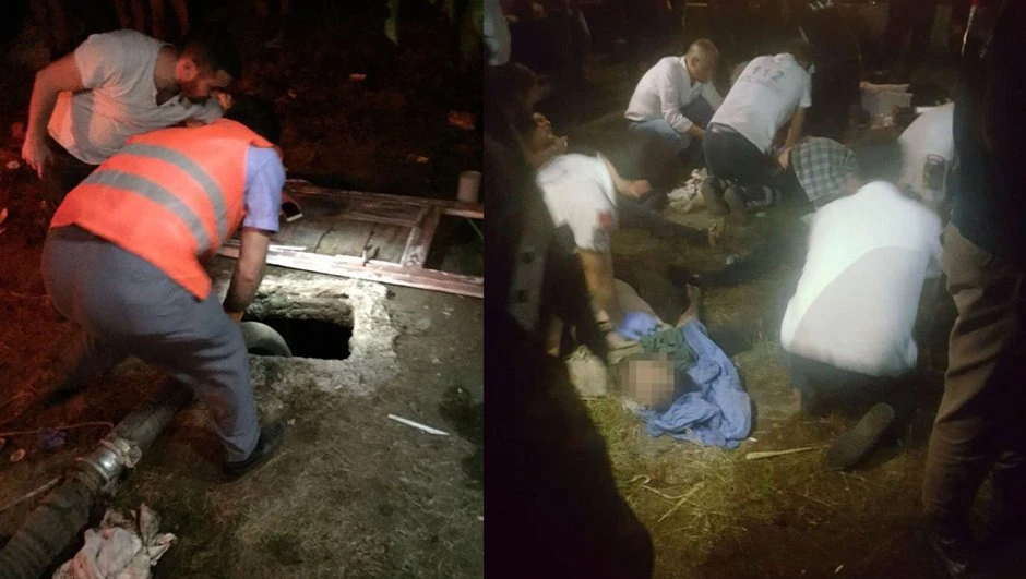 Foseptik çukuruna düşen 4 kişi hayatını kaybetti