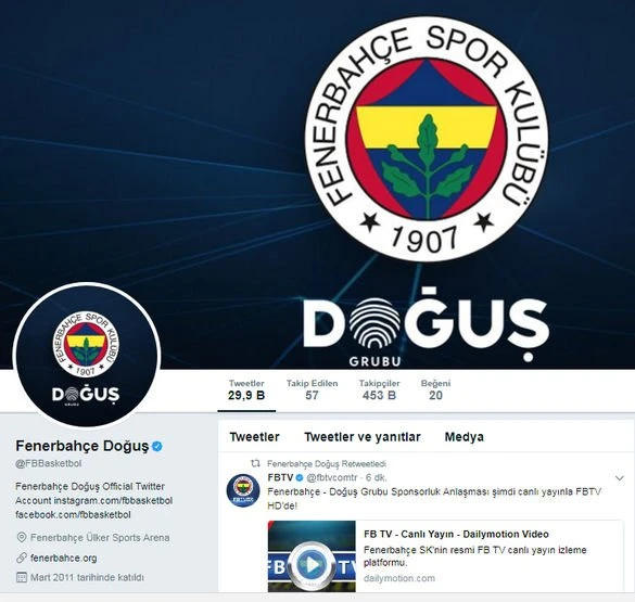 Fenerbahçe ve Doğuş Grubu, 2017'de önemli bir işbirliğine imza attı