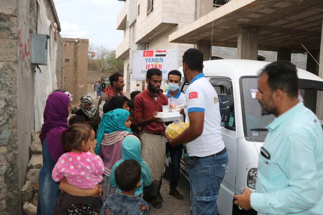 Türkiye’den Yemen’e Ramazan yardımı