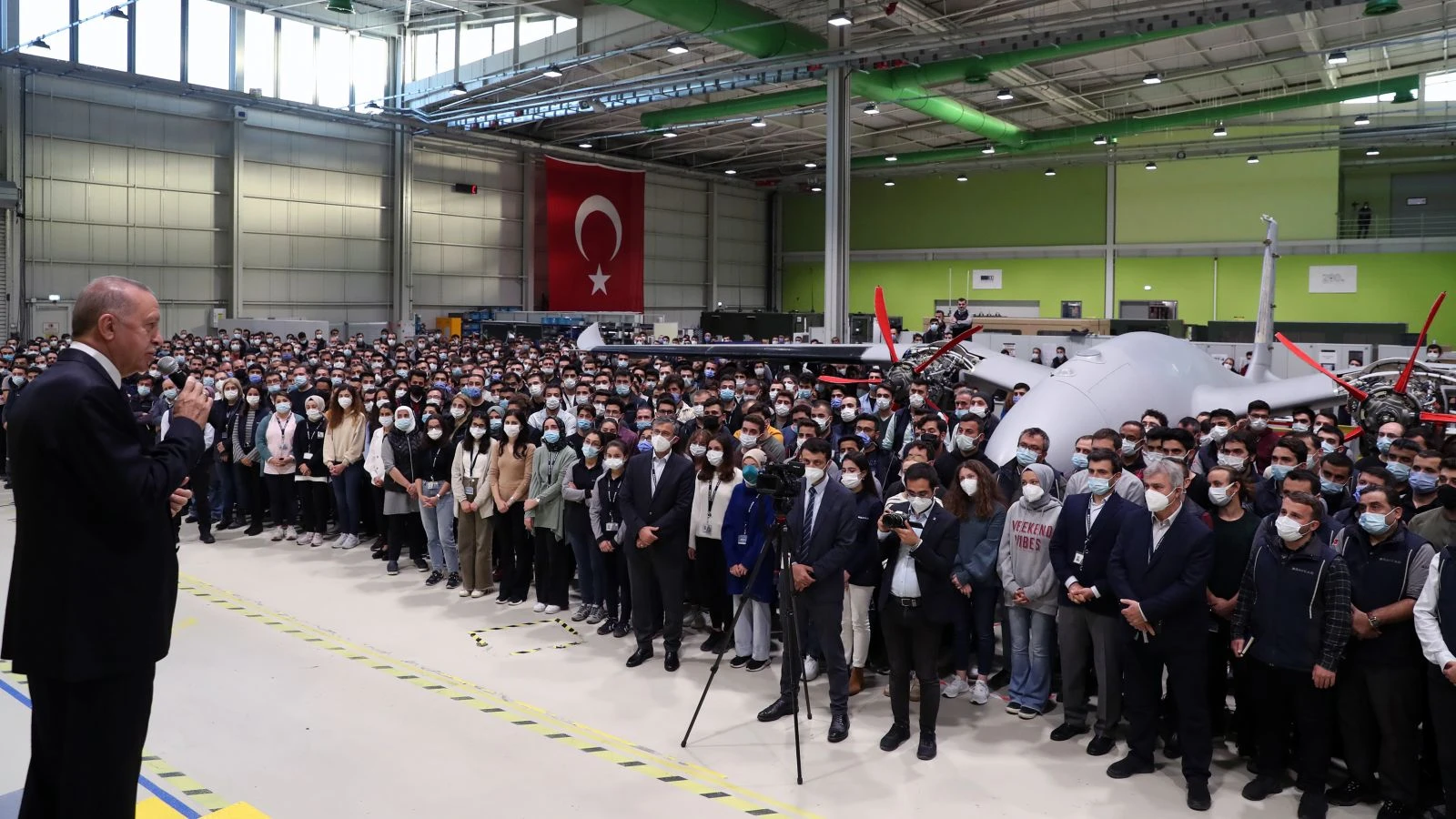 Cumhurbaşkanı Erdoğan'dan Bayraktar ailesine taziye ziyareti