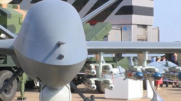 Çin'in yeni bombardıman drone'unun görüntüsü sızdı