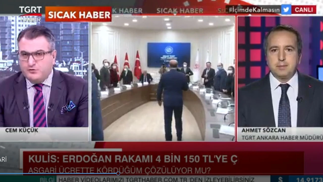 TGRT Haber asgari ücrette son kulis bilgisine ulaştı: Taraflar 3 bin 900 TL rakamında anlaştı! Erdoğan son noktayı koyacak