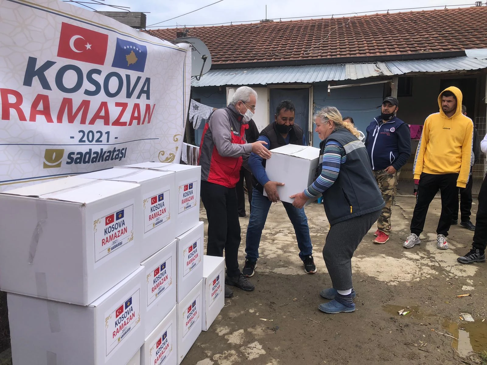 Sadakataşı’ndan Kosova’ya Ramazan yardımı
