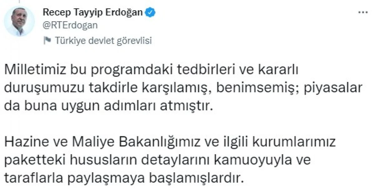 Cumhurbaşkanı Erdoğan yeni ekonomik modeli üstüne basa basa yineledi: Ne yaptığımızı biliyoruz