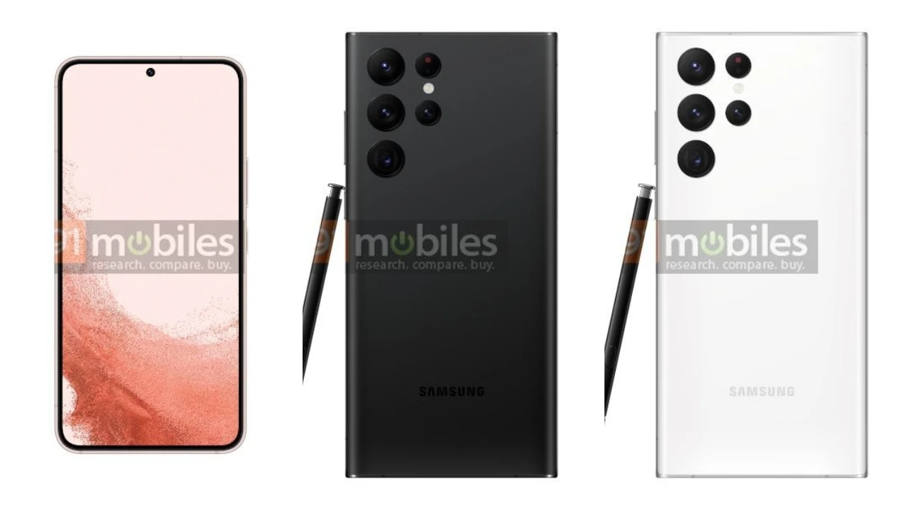 Galaxy S22 serisine ait yeni görüntüler sızdırıldı: Renkler belli oldu