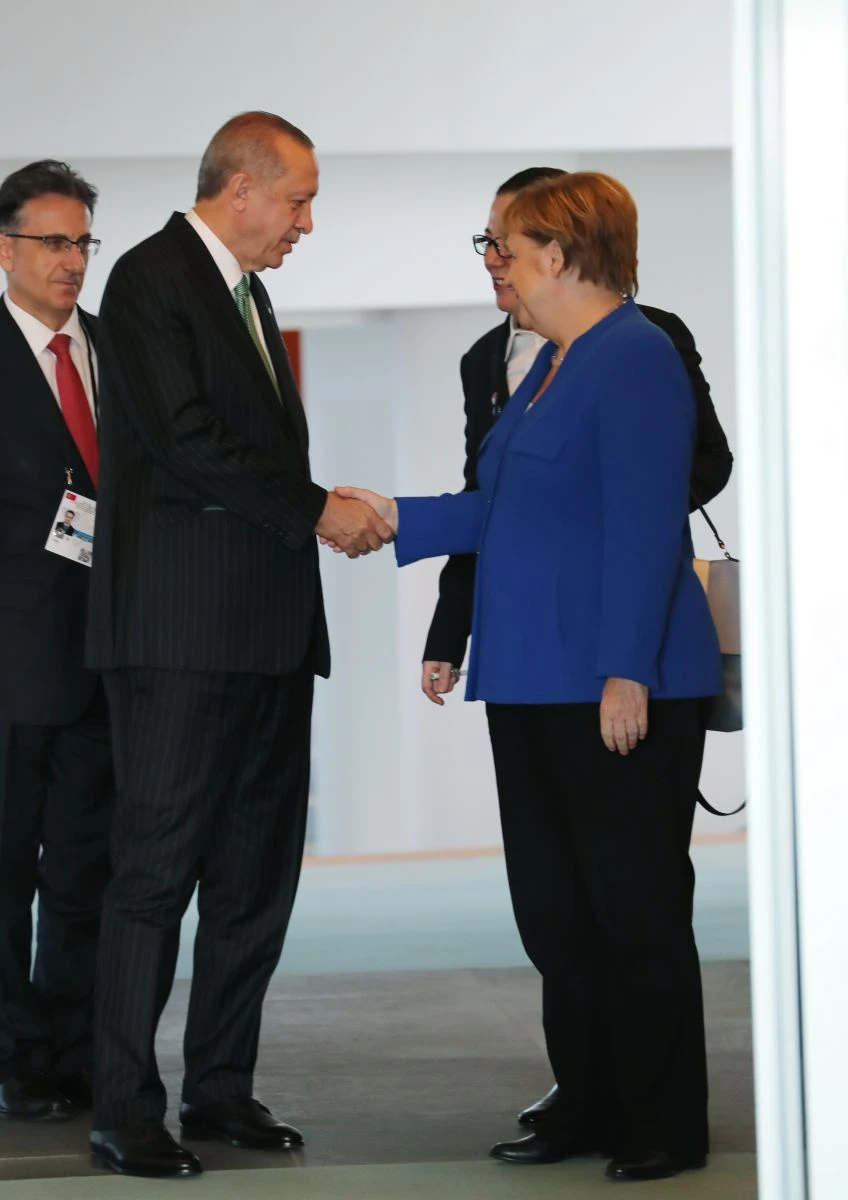 Erdoğan ve Merkel'den görüşme sonrası ortak açıklama