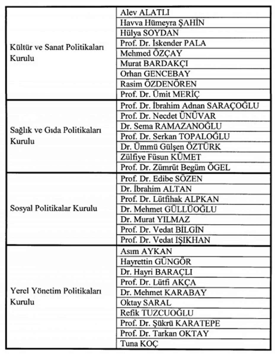 Erdoğan'dan flaş atamalar: Burhan Kuzu, Orhan Gencebay ve İskender Pala'ya yeni görevler