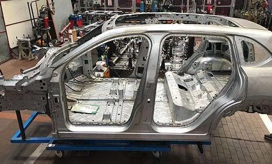 Yerli otomobil TOGG'un montajında ilk görüntü