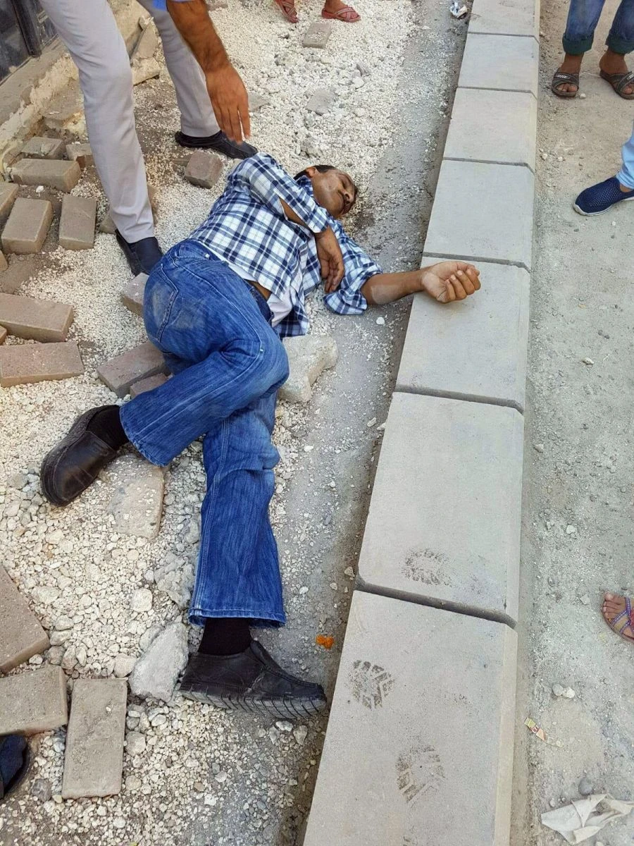 Kirasını ödemeyen suriyeliyi 3 kişi darp etti