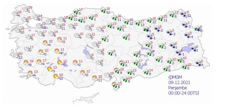 Meteoroloji'den uyarı: Kar ve yağmur geliyor