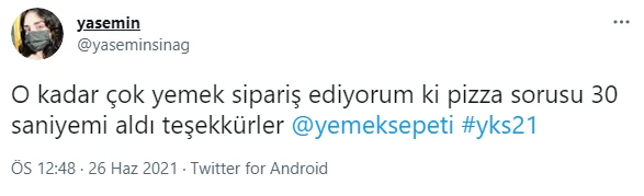 2021 AYT pizza sorusu gündem oldu! 2021 YKS tartışmalı sorular