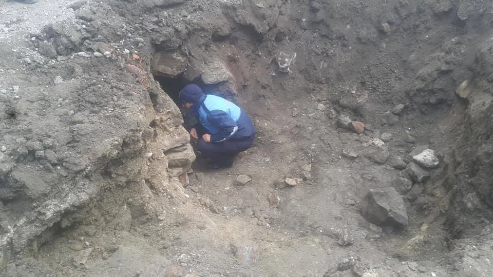 Çorum'da 300 metrelik tünel bulundu