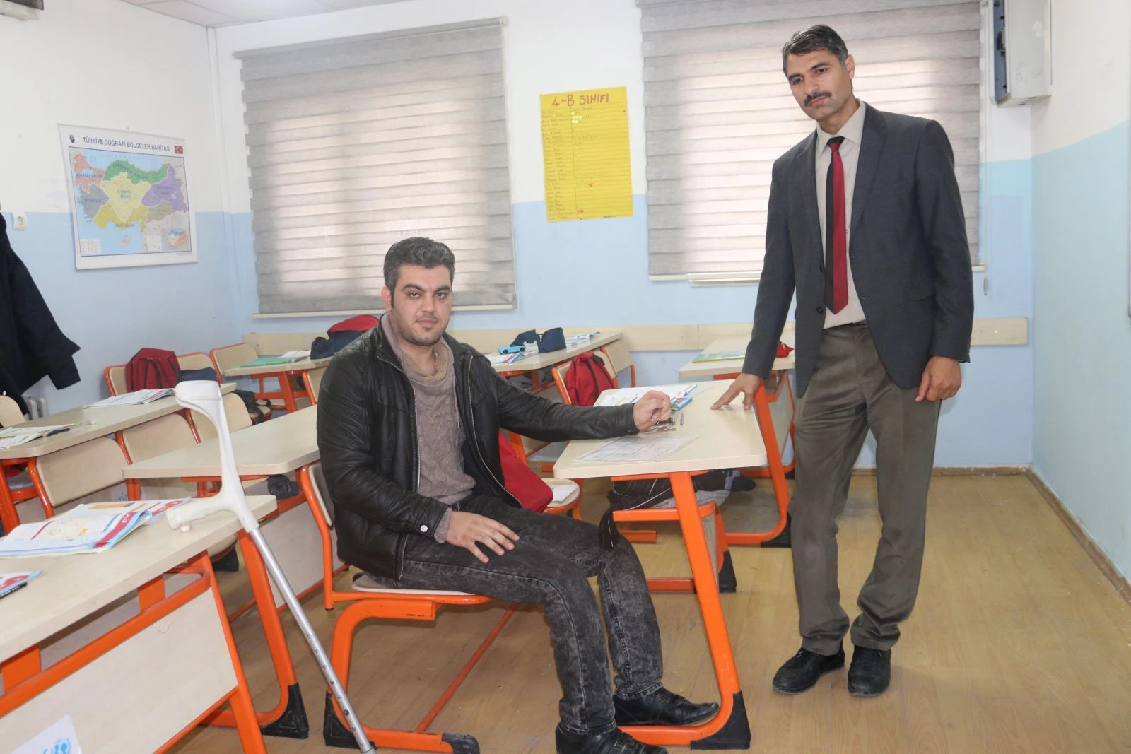 İki bacağını kaybetti, tedavi için geldiği Türkiye'de hayata tutundu