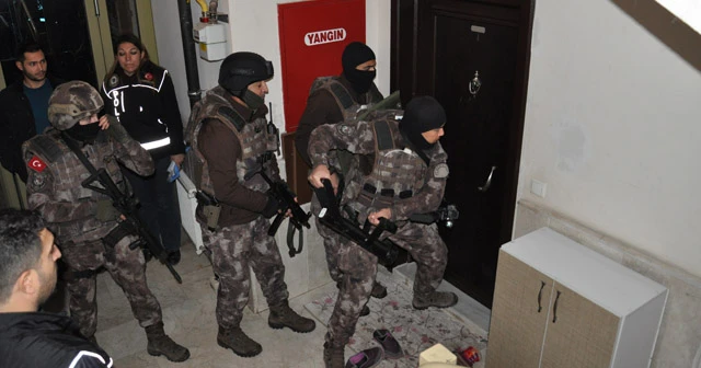 Denizli’de uyuşturucu satılarına şafak operasyonu