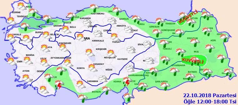 Meteoroloji'den son dakika sağanak yağmur uyarısı! İstanbul, Marmara 22 Ekim hava durumu