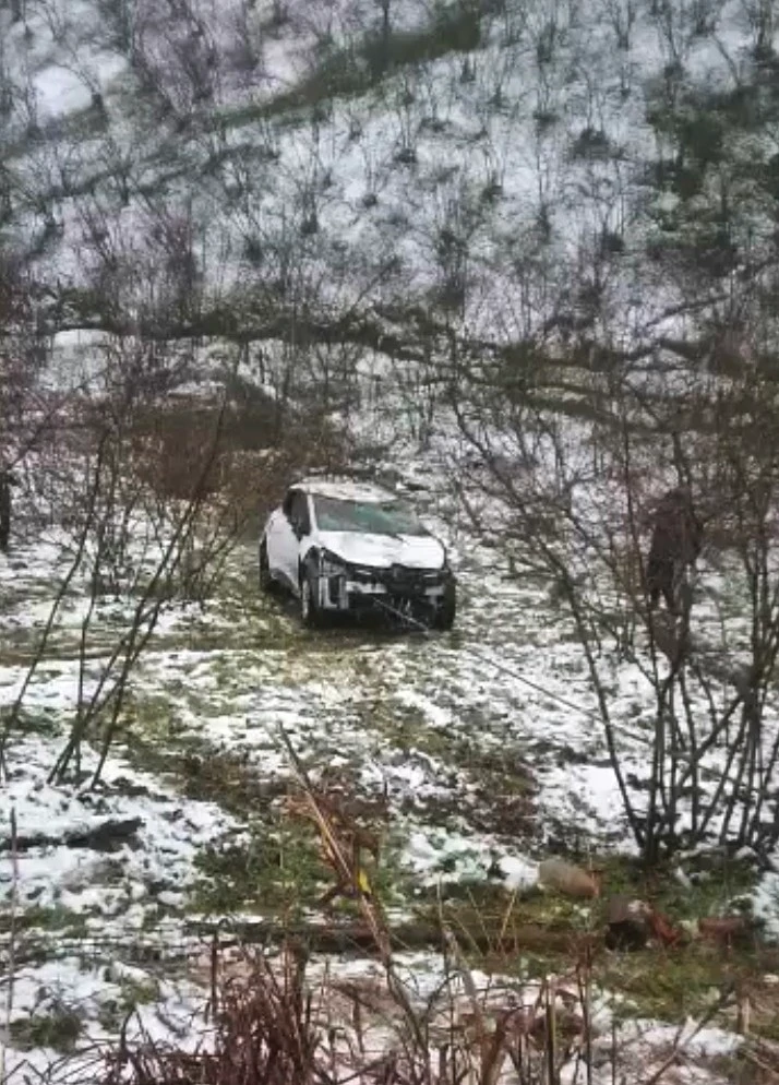 Kaza yapan aracı kurtarma operasyonu faciaya dönüyordu