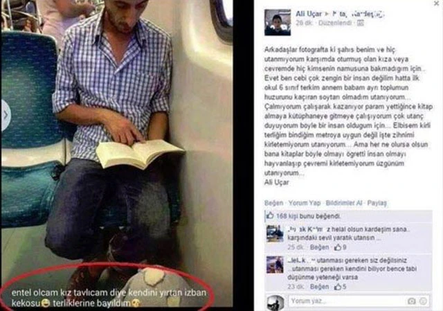 Terlik giydi diye dalga geçenlere öyle bir cevap verdi ki!