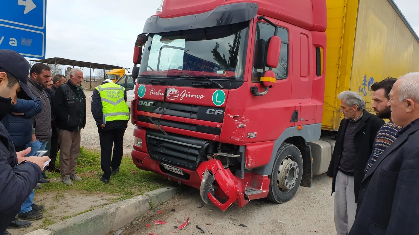 İznik’te trafik kazası: 1 yaralı