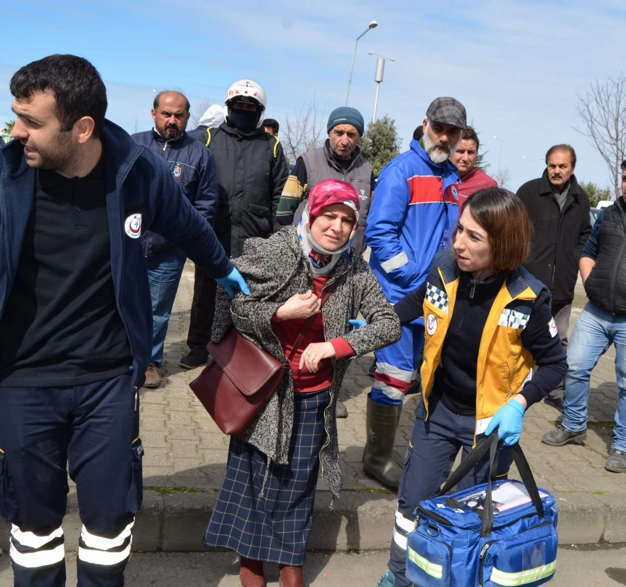 Trabzon’da trafik kazası: 3 yaralı