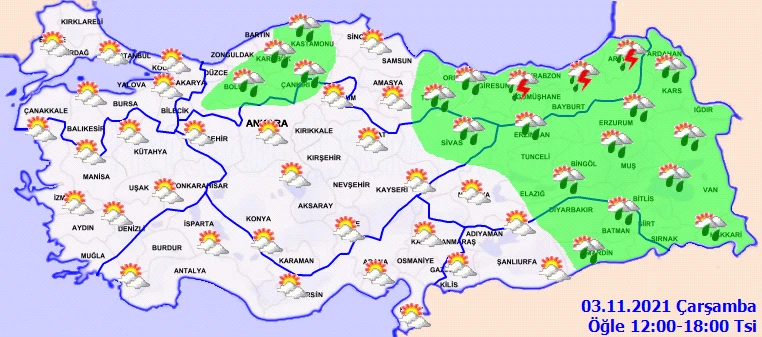 Pastırma yazı geldi, hava sıcaklığı 4 derece artıyor! (3 Kasım hava durumu)