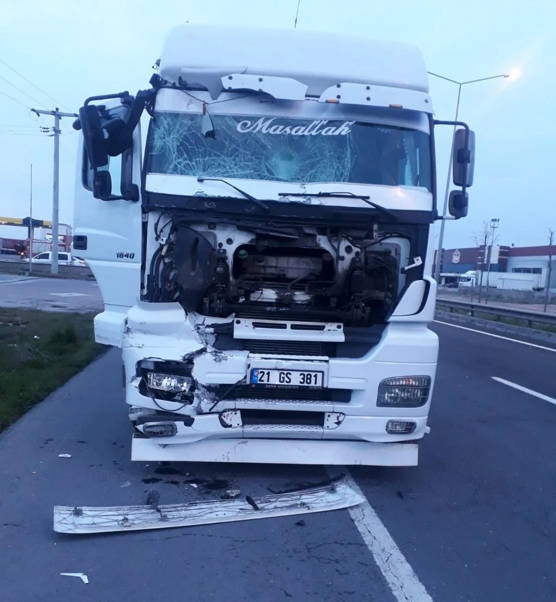 Aksaray'da zincirleme trafik kazası: 2 yaralı