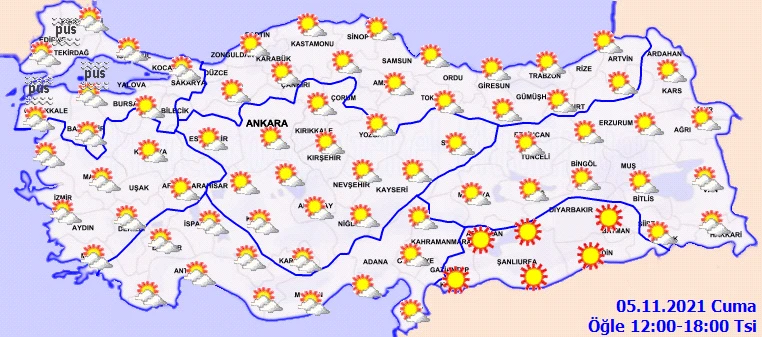 Türkiye yaza geri dönüyor! Sıcaklık 30 dereceye kadar çıkacak (5 Kasım hava durumu)