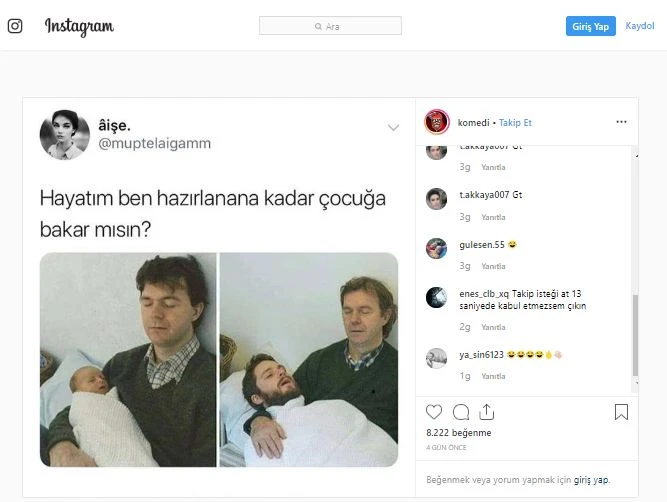 Instagram’ın en güzel içerik üreten hesabı @komedi’yi takip etmeniz için 3 sebep