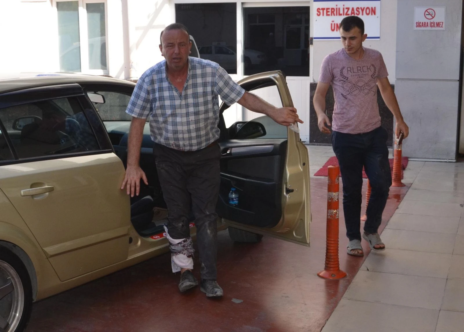 'Acemi kasaplar' hastaneye akın etti