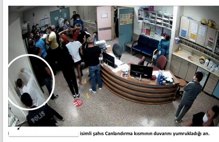 Keçiören Eğitim ve Araştırma Hastanesi'ndeki şiddete ilişkin yeni fotoğraflar ortaya çıktı