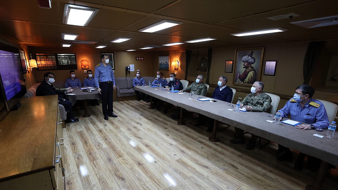 Mavi Vatan 2021 Tatbikatı'nın Seçkin Gözlemci Günü başladı