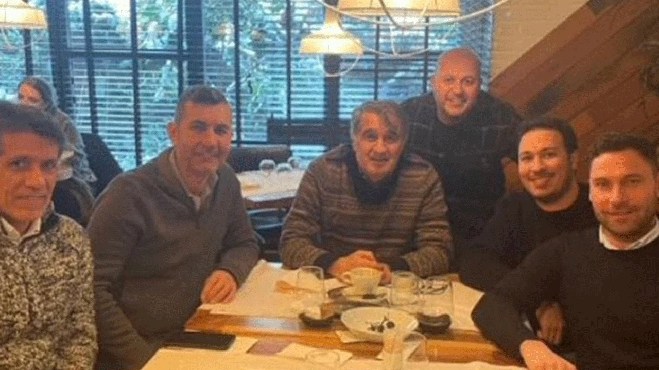 Beşiktaş ile anılan Şenol Güneş'in karesi paylaşıldı! Teknik ekip ve Dusko Tosic ile buluştu