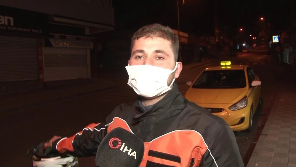 Ekmek almaya gittiğinde aracını saniyeler içinde çaldılar