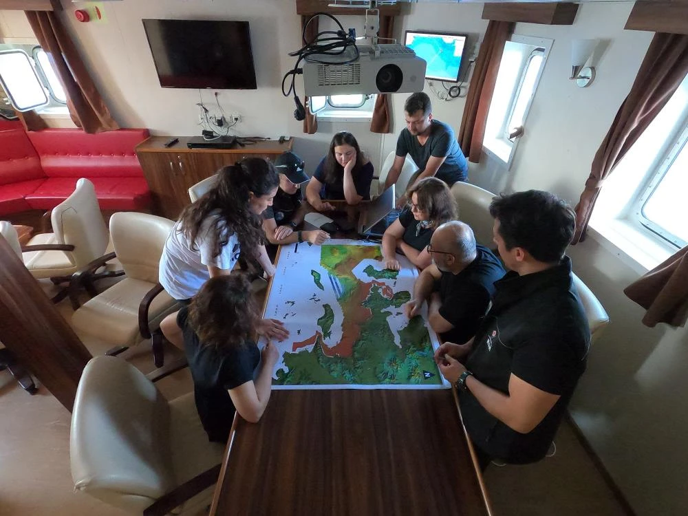 TÜBİTAK MAM Gemisi, ilk deprem seferini tamamladı