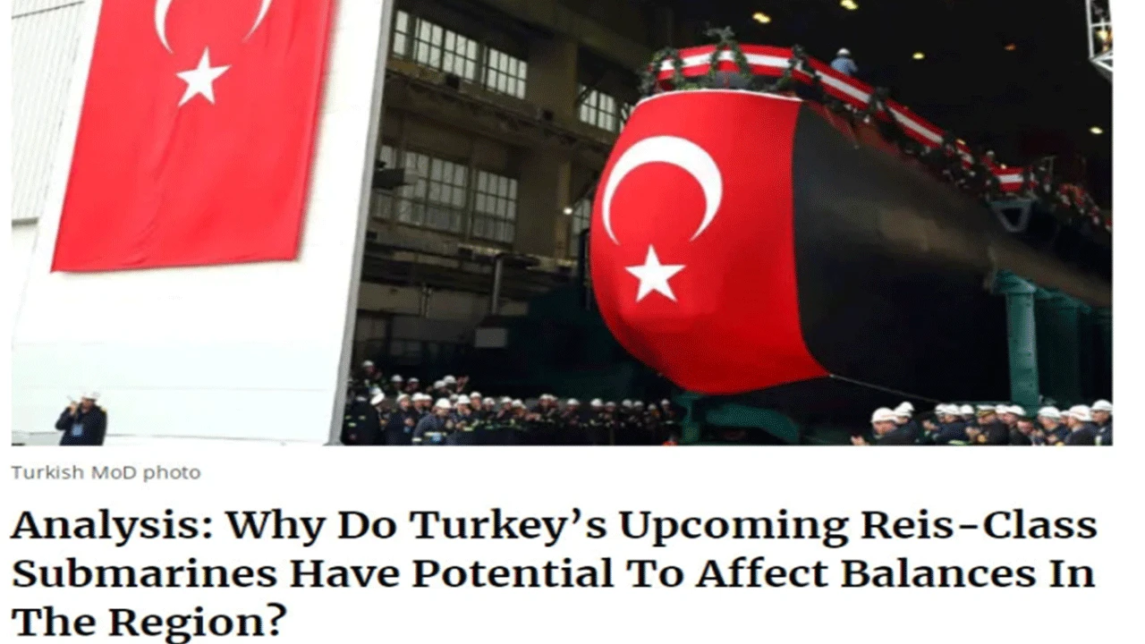 İngiliz basını Türk denizaltısı 'Reis'i yazdı: Dengeleri değişiterecek