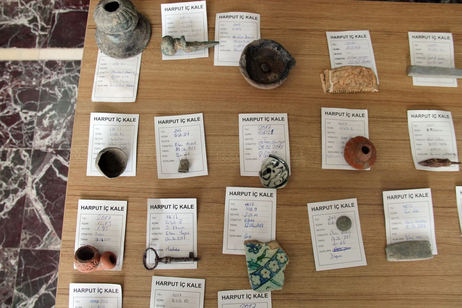 Harput Kalesi, tarihe ışık tutuyor