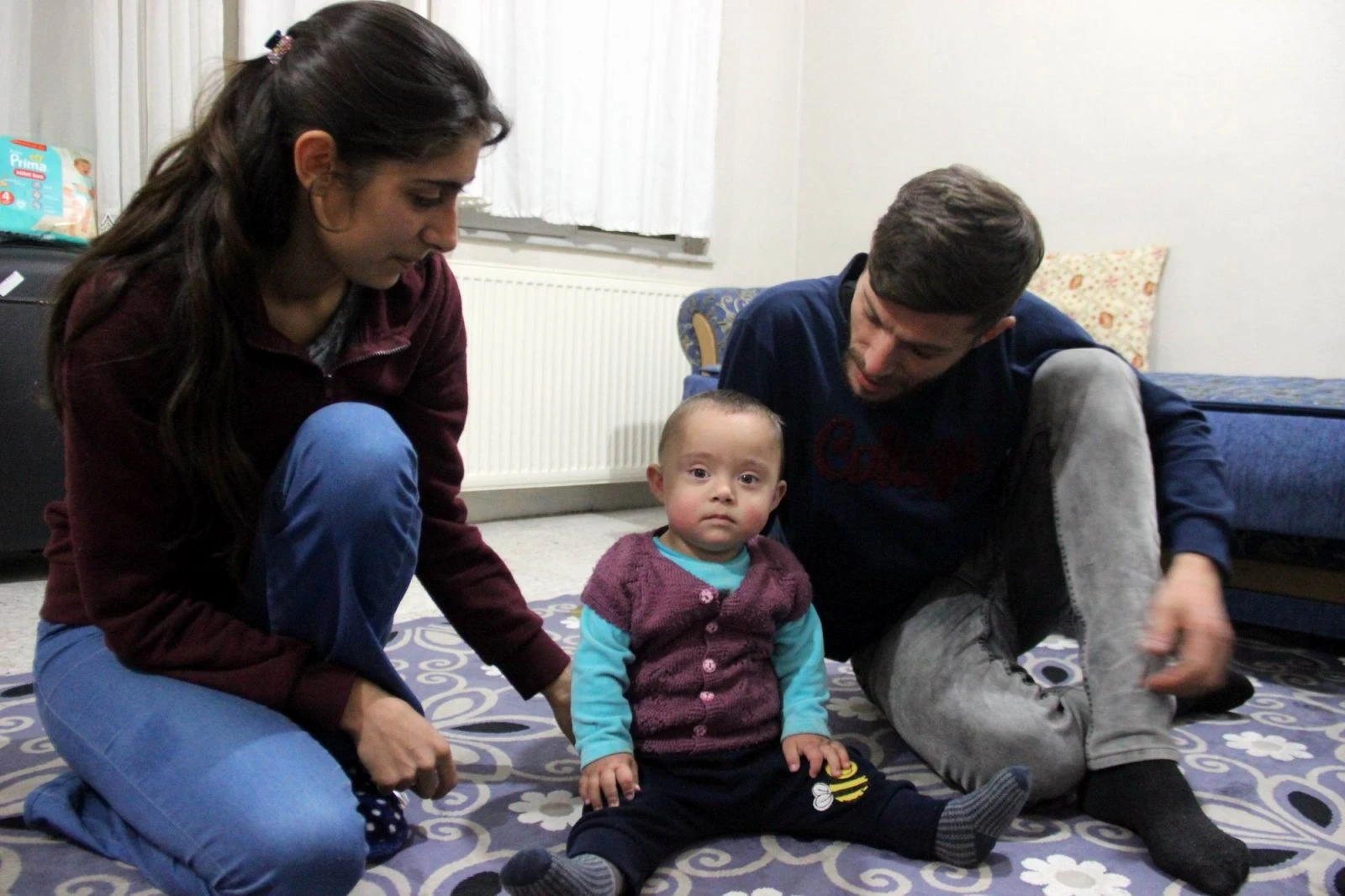 Hayata tutunan Eymen bebek yaşamak için yardım eli bekliyor