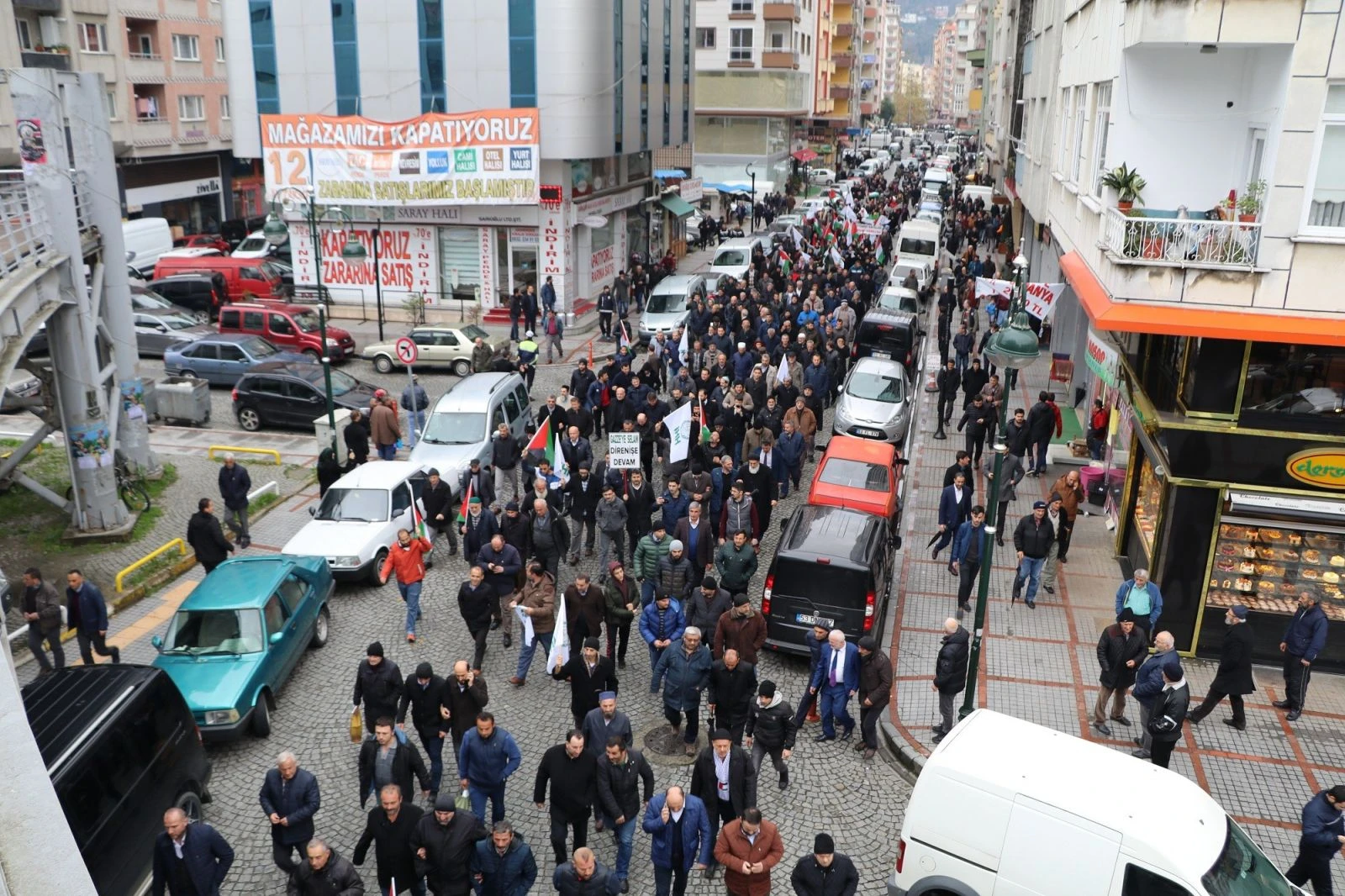 Cumhurbaşkanı Erdoğan'ın memleketi Kudüs için ayakta