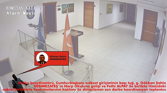 Hava Harp Okulu'nda darbe girişimine ilişkin yeni görüntüler ortaya çıktı