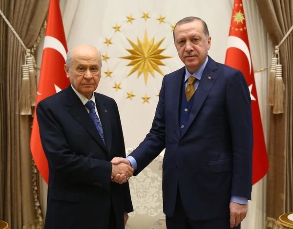 Cumhurbaşkanı Erdoğan ve Bahçeli görüşmesi sona erdi!