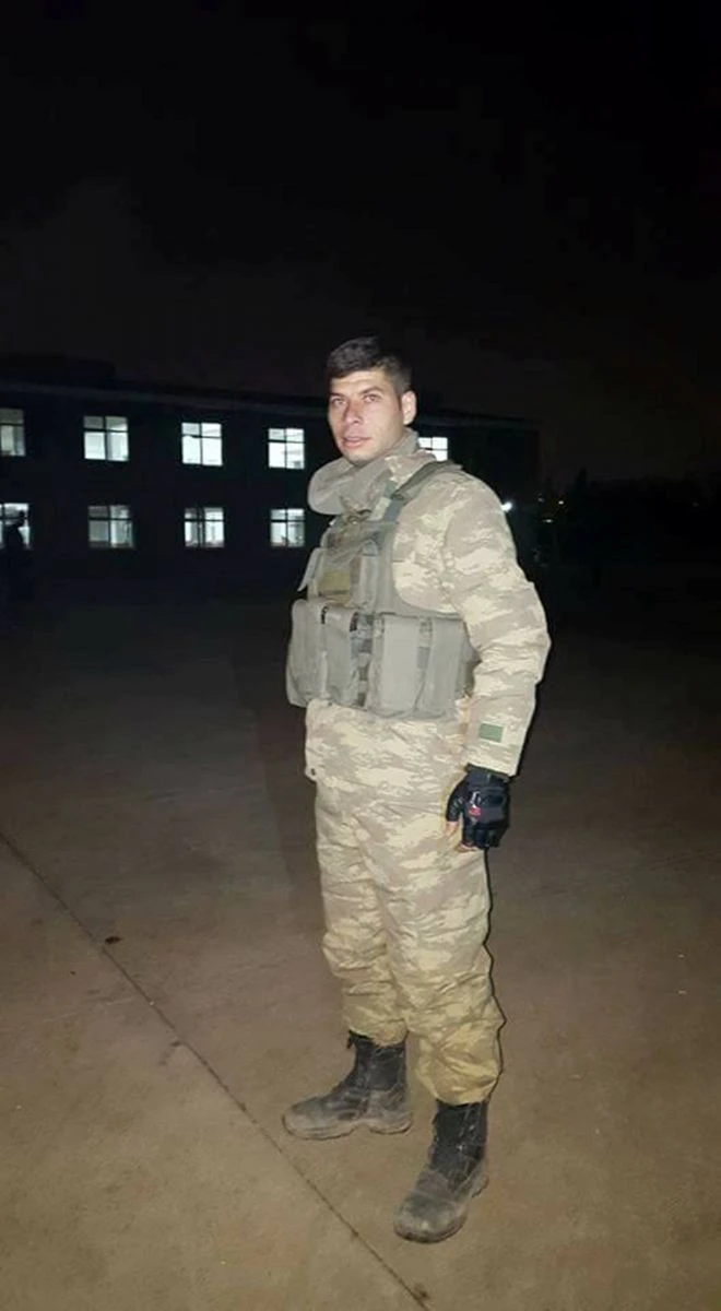 Afrin şehidinin acı haberi baba ocağına ulaştı