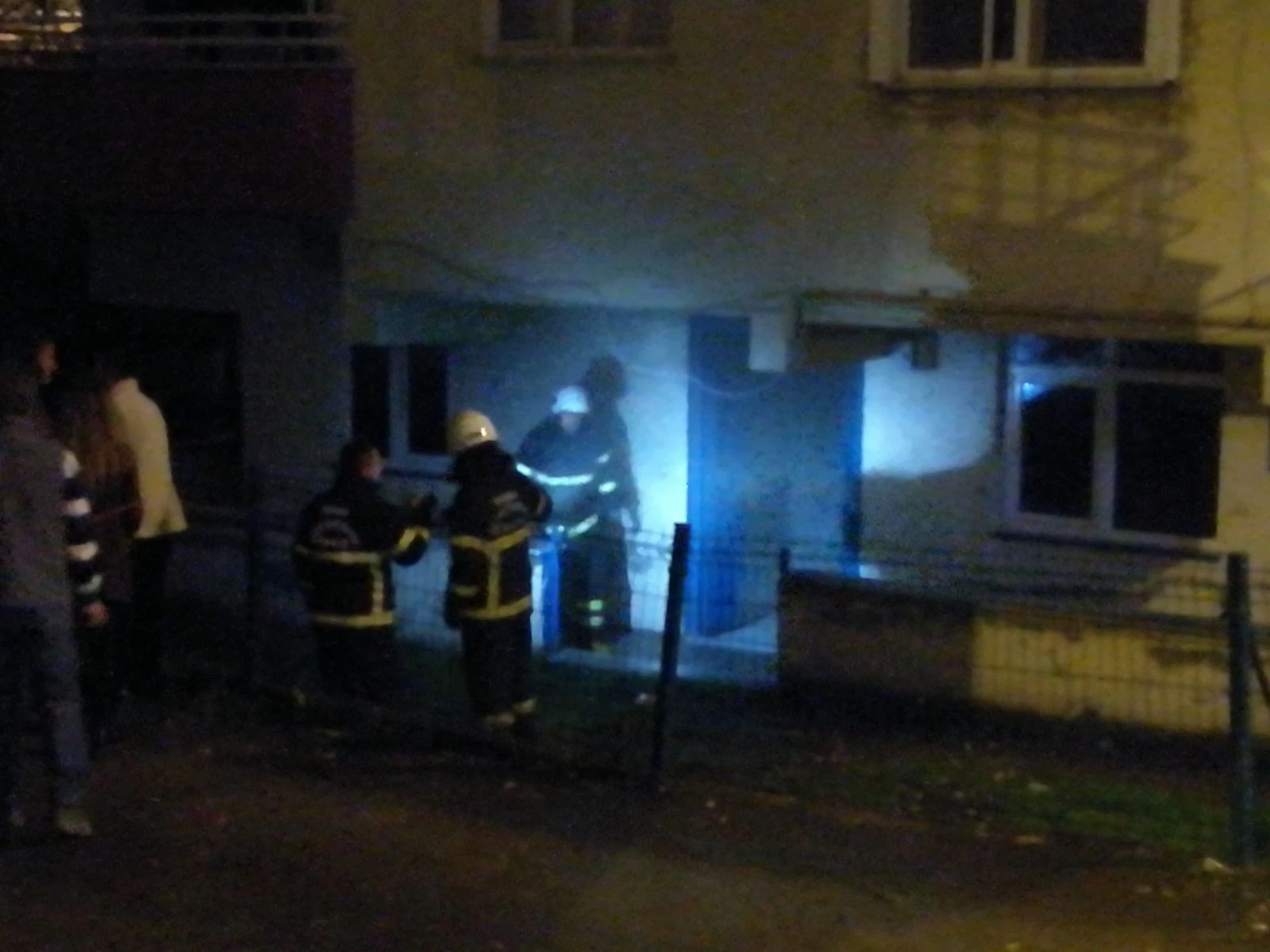 Ordu'da daire yangını