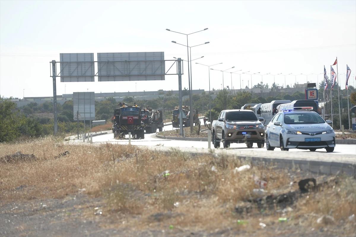 Suriye sınırındaki birliklere takviye