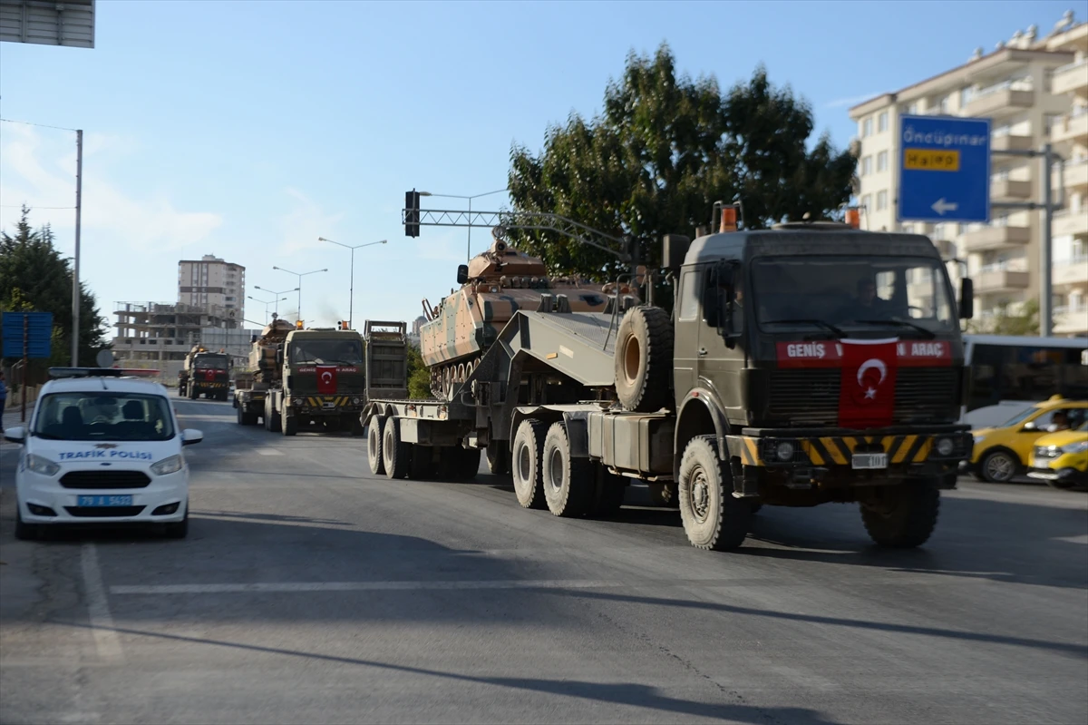 Suriye sınırındaki birliklere takviye