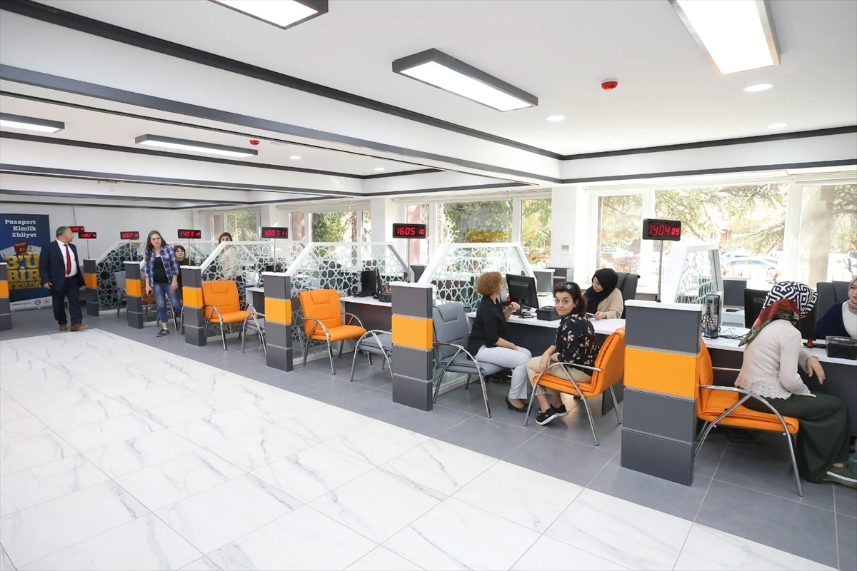 Nüfus müdürlüklerinde yenileme çalışması: Banka modeli geliyor